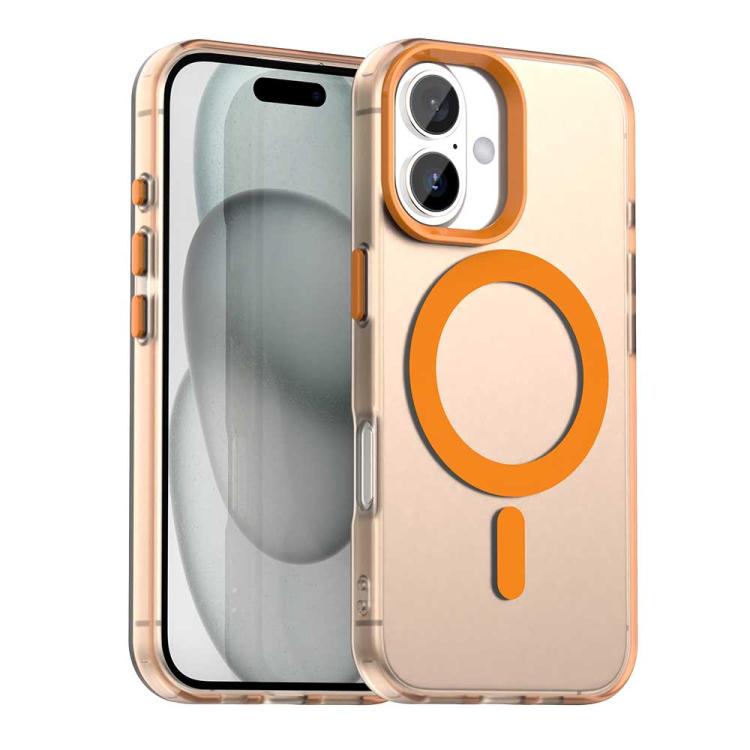 เคสโทรศัพท์ไฮบริด TPU Candy Magsafe PC สำหรับ iPhone Air, สำหรับ iPhone 16 Pro Max, สำหรับ iPhone 16 Pro, สำหรับ iPhone 16 Plus, สำหรับ iPhone 16, สำหรับ iPhone 15 Pro Max