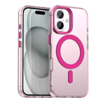 เคสโทรศัพท์ไฮบริด TPU Candy Magsafe PC สำหรับ iPhone Air, สำหรับ iPhone 16 Pro Max, สำหรับ iPhone 16 Pro, สำหรับ iPhone 16 Plus, สำหรับ iPhone 16, สำหรับ iPhone 15 Pro Max