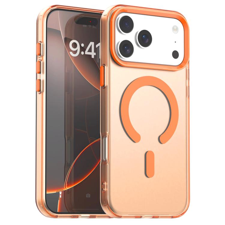 เคสโทรศัพท์ไฮบริด TPU Candy Magsafe PC สำหรับ iPhone Air, สำหรับ iPhone 16 Pro Max, สำหรับ iPhone 16 Pro, สำหรับ iPhone 16 Plus, สำหรับ iPhone 16, สำหรับ iPhone 15 Pro Max