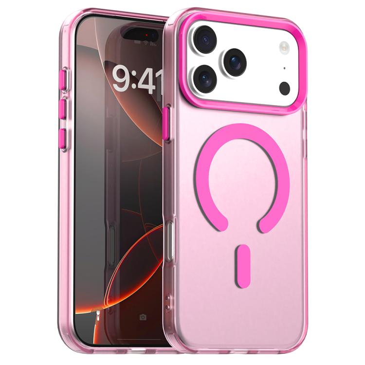 เคสโทรศัพท์ไฮบริด TPU Candy Magsafe PC สำหรับ iPhone Air, สำหรับ iPhone 16 Pro Max, สำหรับ iPhone 16 Pro, สำหรับ iPhone 16 Plus, สำหรับ iPhone 16, สำหรับ iPhone 15 Pro Max