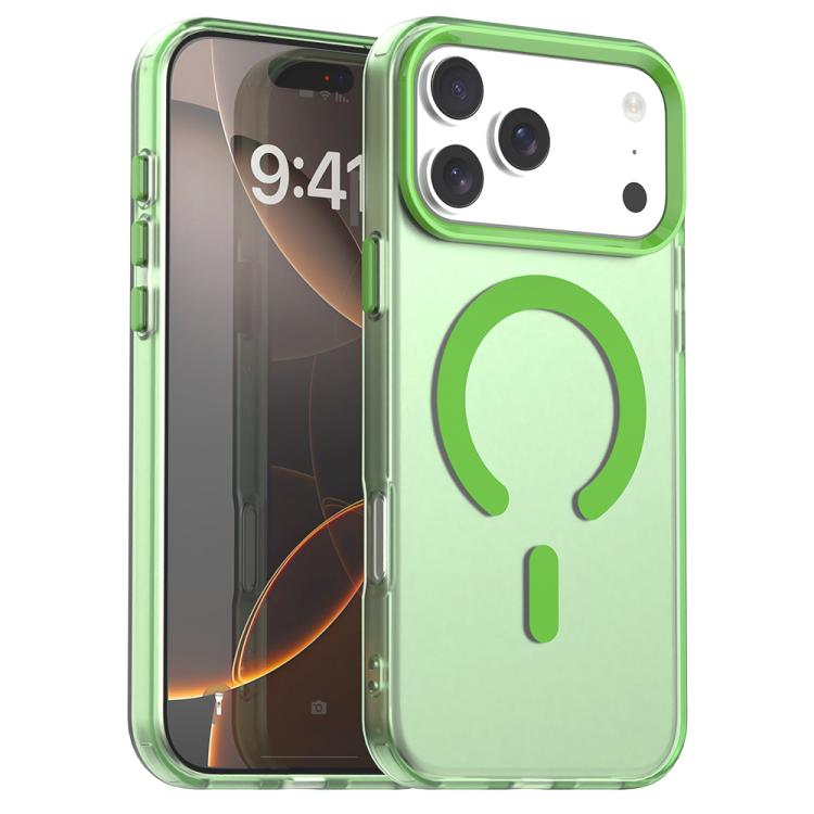 เคสโทรศัพท์ไฮบริด TPU Candy Magsafe PC สำหรับ iPhone Air, สำหรับ iPhone 16 Pro Max, สำหรับ iPhone 16 Pro, สำหรับ iPhone 16 Plus, สำหรับ iPhone 16, สำหรับ iPhone 15 Pro Max