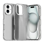 เคสโทรศัพท์กันกระแทกไฮบริด TPU Candy PC สำหรับ iPhone 16 Plus, สำหรับ iPhone 16, สำหรับ iPhone 15 Pro Max, สำหรับ iPhone 15 Pro, สำหรับ iPhone 15 Plus, สำหรับ iPhone 15