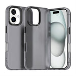 เคสโทรศัพท์กันกระแทกไฮบริด TPU Candy PC สำหรับ iPhone 16 Plus, สำหรับ iPhone 16, สำหรับ iPhone 15 Pro Max, สำหรับ iPhone 15 Pro, สำหรับ iPhone 15 Plus, สำหรับ iPhone 15