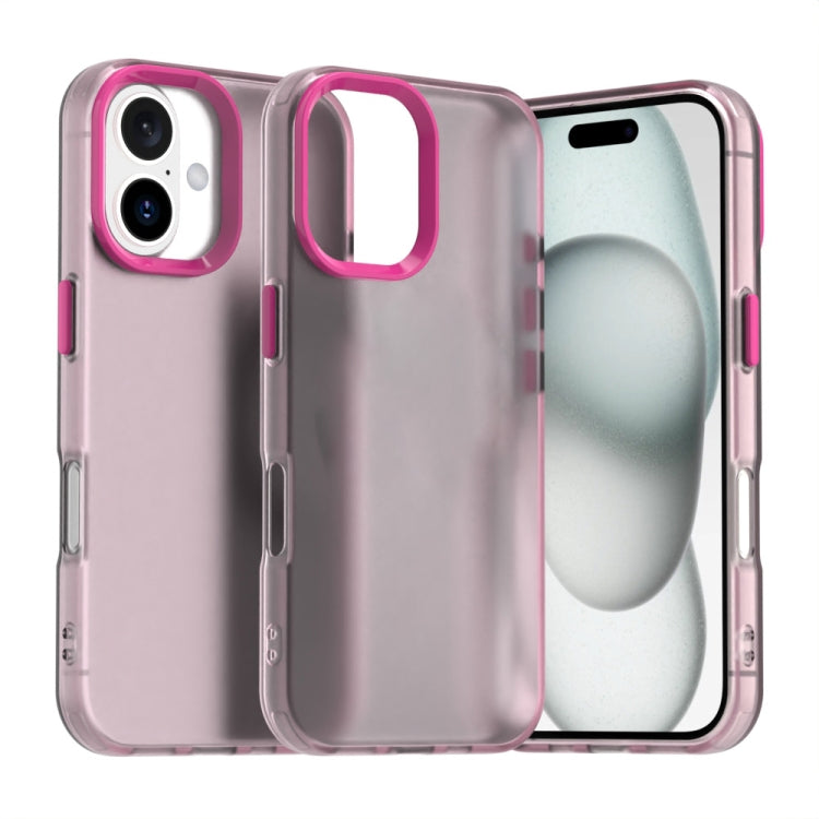 เคสโทรศัพท์กันกระแทกไฮบริด TPU Candy PC สำหรับ iPhone 16 Plus, สำหรับ iPhone 16, สำหรับ iPhone 15 Pro Max, สำหรับ iPhone 15 Pro, สำหรับ iPhone 15 Plus, สำหรับ iPhone 15
