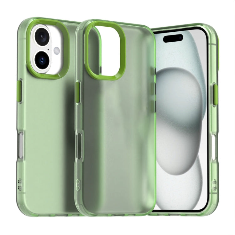 เคสโทรศัพท์กันกระแทกไฮบริด TPU Candy PC สำหรับ iPhone 16 Plus, สำหรับ iPhone 16, สำหรับ iPhone 15 Pro Max, สำหรับ iPhone 15 Pro, สำหรับ iPhone 15 Plus, สำหรับ iPhone 15