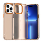 เคสโทรศัพท์กันกระแทกไฮบริด TPU Candy PC สำหรับ iPhone 16 Plus, สำหรับ iPhone 16, สำหรับ iPhone 15 Pro Max, สำหรับ iPhone 15 Pro, สำหรับ iPhone 15 Plus, สำหรับ iPhone 15