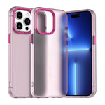 เคสโทรศัพท์กันกระแทกไฮบริด TPU Candy PC สำหรับ iPhone 16 Plus, สำหรับ iPhone 16, สำหรับ iPhone 15 Pro Max, สำหรับ iPhone 15 Pro, สำหรับ iPhone 15 Plus, สำหรับ iPhone 15