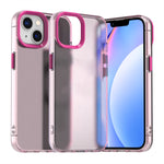 เคสโทรศัพท์กันกระแทกไฮบริด TPU Candy PC สำหรับ iPhone 16 Plus, สำหรับ iPhone 16, สำหรับ iPhone 15 Pro Max, สำหรับ iPhone 15 Pro, สำหรับ iPhone 15 Plus, สำหรับ iPhone 15