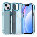 เคสโทรศัพท์กันกระแทกไฮบริด TPU Candy PC สำหรับ iPhone 16 Plus, สำหรับ iPhone 16, สำหรับ iPhone 15 Pro Max, สำหรับ iPhone 15 Pro, สำหรับ iPhone 15 Plus, สำหรับ iPhone 15