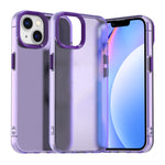เคสโทรศัพท์กันกระแทกแบบไฮบริด Candy PC TPU สำหรับ iPhone 14 Plus, สำหรับ iPhone 14, สำหรับ iPhone 14 Pro, สำหรับ iPhone 14 Pro Max, สำหรับ iPhone 13 Pro Max, สำหรับ iPhone 13 Pro
