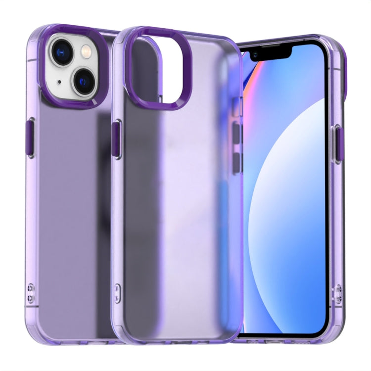 เคสโทรศัพท์กันกระแทกแบบไฮบริด Candy PC TPU สำหรับ iPhone 14 Plus, สำหรับ iPhone 14, สำหรับ iPhone 14 Pro, สำหรับ iPhone 14 Pro Max, สำหรับ iPhone 13 Pro Max, สำหรับ iPhone 13 Pro