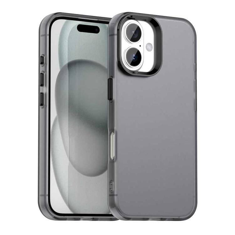 เคสโทรศัพท์กันกระแทกไฮบริด TPU Candy PC สำหรับ iPhone 17 Pro Max, สำหรับ iPhone 17 Pro, สำหรับ iPhone 17, สำหรับ iPhone Air, สำหรับ iPhone 16 Pro Max, สำหรับ iPhone 16 Pro