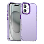 เคสโทรศัพท์กันกระแทกไฮบริด TPU Candy PC สำหรับ iPhone 17 Pro Max, สำหรับ iPhone 17 Pro, สำหรับ iPhone 17, สำหรับ iPhone Air, สำหรับ iPhone 16 Pro Max, สำหรับ iPhone 16 Pro