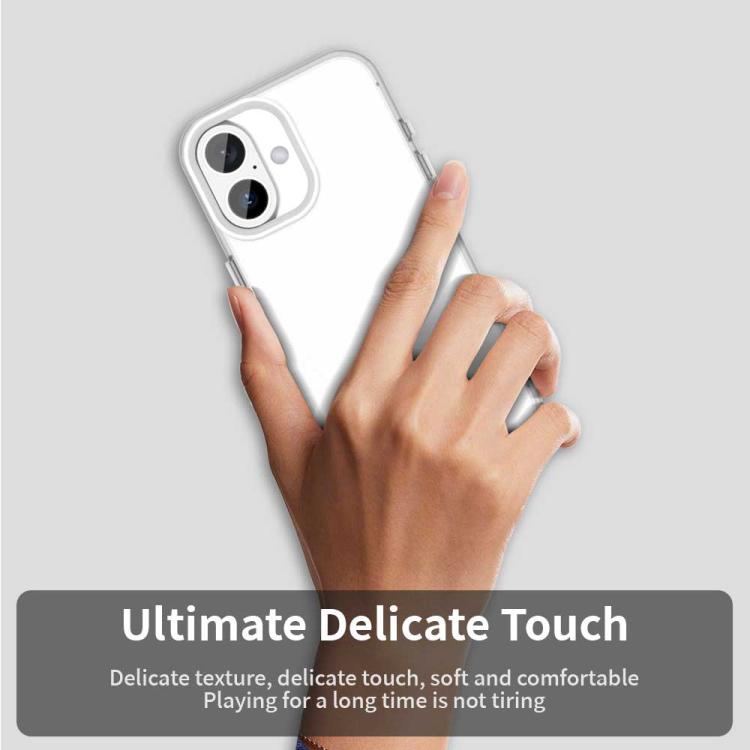 เคสโทรศัพท์กันกระแทกไฮบริด TPU Candy PC สำหรับ iPhone 17 Pro Max, สำหรับ iPhone 17 Pro, สำหรับ iPhone 17, สำหรับ iPhone Air, สำหรับ iPhone 16 Pro Max, สำหรับ iPhone 16 Pro