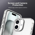 เคสโทรศัพท์กันกระแทกไฮบริด TPU Candy PC สำหรับ iPhone 17 Pro Max, สำหรับ iPhone 17 Pro, สำหรับ iPhone 17, สำหรับ iPhone Air, สำหรับ iPhone 16 Pro Max, สำหรับ iPhone 16 Pro