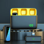 ไมโครโฟนไร้สาย Lavalier SX6 1 TX + 2 RX พร้อมจอดิจิทัลและกล่องชาร์จ, Type-C, 8 พิน