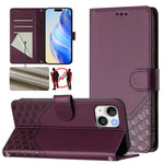 เคสโทรศัพท์หนังปั๊มลายรังผึ้งพร้อม RFID สำหรับ iPhone 14 Pro Max, สำหรับ iPhone SE 2022 / 2020 / 8 / 7, สำหรับ iPhone 13 Pro Max, สำหรับ iPhone 13 Pro, สำหรับ iPhone 13 mini, สำหรับ iPhone 12 / 12 Pro, สำหรับ iPhone 12 Pro Max, สำหรับ iPhone 12 mini