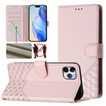 เคสโทรศัพท์หนังปั๊มลายรังผึ้งพร้อม RFID สำหรับ iPhone 11 Pro Max, สำหรับ iPhone 11, สำหรับ iPhone 11 Pro, สำหรับ iPhone X / XS, สำหรับ iPhone XR, สำหรับ iPhone XS Max, สำหรับ iPhone 8 Plus / 7 Plus