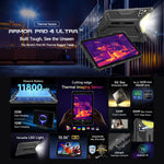 Ulefone Armor Pad 4 Ultra รุ่นถ่ายภาพความร้อน แท็บเล็ตแบบทนทาน ขนาด 10.36 นิ้ว Android 14 MediaTek Dimensity 6300 Octa Core เครือข่าย 5G ปลั๊ก EU Armor Pad 4 Ultra Thermal Imaging