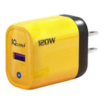 120W USB Fast Charger, US Plug, EU Plug, UK Plug