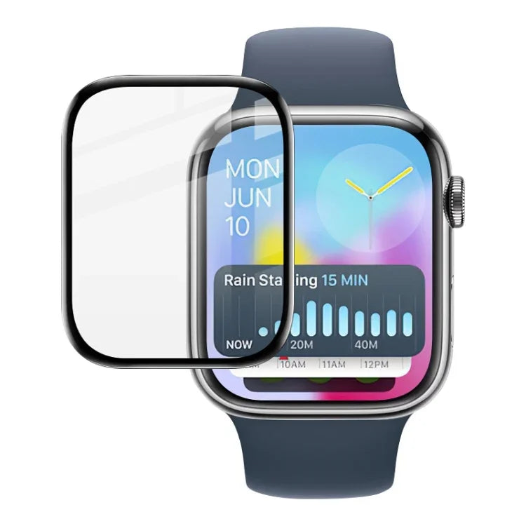 ฟิล์มกันรอยนาฬิกา IMAK Plexiglass HD สำหรับ Apple Watch Series 10 / 11 ขนาด 46 มม., สำหรับ Apple Watch Series 10 / 11 ขนาด 42 มม., สำหรับ Apple Watch Ultra 2 / 3 ขนาด 49 มม.
