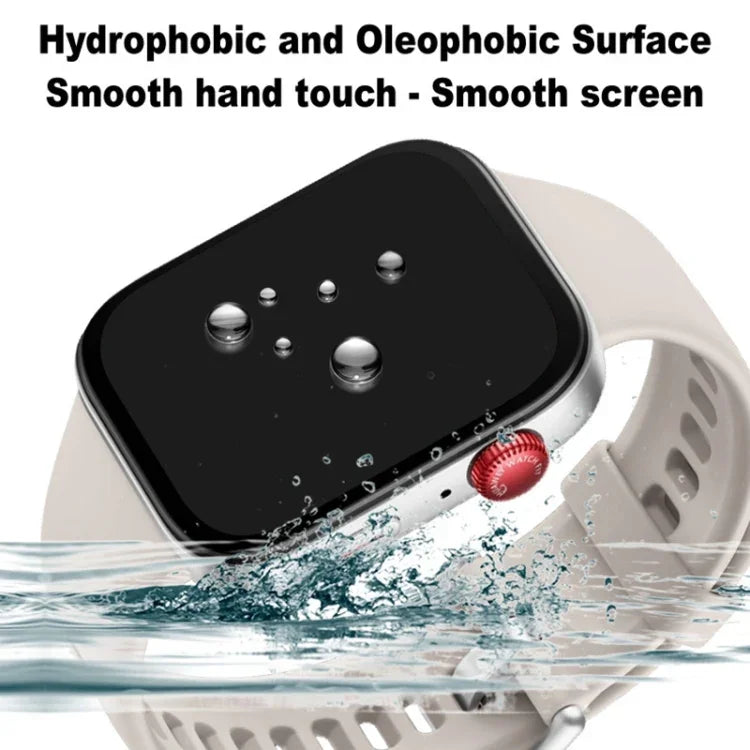 ฟิล์มกันรอยนาฬิกา IMAK Plexiglass HD สำหรับ Apple Watch Series 10 / 11 ขนาด 46 มม., สำหรับ Apple Watch Series 10 / 11 ขนาด 42 มม., สำหรับ Apple Watch Ultra 2 / 3 ขนาด 49 มม.