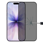 ฟิล์มกระจกนิรภัยหน้าจอเต็ม ป้องกันการสอดแนมแบบสกรีนไหม สำหรับ iPhone 17 Pro Max, สำหรับ iPhone 17 Pro, สำหรับ iPhone 17, สำหรับ iPhone Air, สำหรับ iPhone 16 Pro Max, สำหรับ iPhone 16 Pro, สำหรับ iPhone 16 Plus, สำหรับ iPhone 16
