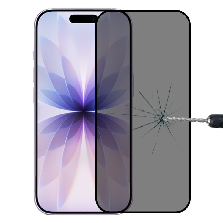 ฟิล์มกระจกนิรภัยหน้าจอเต็ม ป้องกันการสอดแนมแบบสกรีนไหม สำหรับ iPhone 17 Pro Max, สำหรับ iPhone 17 Pro, สำหรับ iPhone 17, สำหรับ iPhone Air, สำหรับ iPhone 16 Pro Max, สำหรับ iPhone 16 Pro, สำหรับ iPhone 16 Plus, สำหรับ iPhone 16