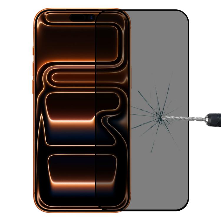 ฟิล์มกระจกนิรภัยหน้าจอเต็ม ป้องกันการสอดแนมแบบสกรีนไหม สำหรับ iPhone 17 Pro Max, สำหรับ iPhone 17 Pro, สำหรับ iPhone 17, สำหรับ iPhone Air, สำหรับ iPhone 16 Pro Max, สำหรับ iPhone 16 Pro, สำหรับ iPhone 16 Plus, สำหรับ iPhone 16