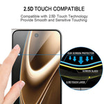 ฟิล์มกระจกนิรภัยเต็มจอแบบกาวเต็ม สำหรับ iPhone 17 Pro Max, สำหรับ iPhone 17 Pro, สำหรับ iPhone 17, สำหรับ iPhone Air, สำหรับ iPhone 16 Pro Max, สำหรับ iPhone 16 Pro, สำหรับ iPhone 16 Plus, สำหรับ iPhone 16
