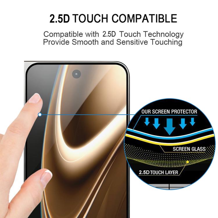 ฟิล์มกระจกนิรภัยเต็มจอแบบกาวเต็ม สำหรับ iPhone 17 Pro Max, สำหรับ iPhone 17 Pro, สำหรับ iPhone 17, สำหรับ iPhone Air, สำหรับ iPhone 16 Pro Max, สำหรับ iPhone 16 Pro, สำหรับ iPhone 16 Plus, สำหรับ iPhone 16