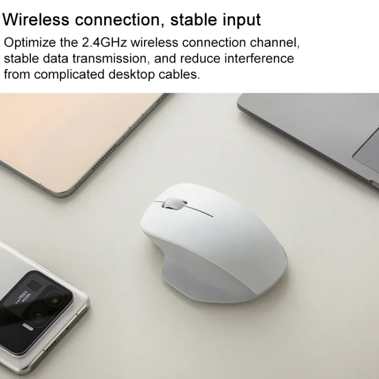 เมาส์ไร้สายพกพา 2.4GHz รุ่นสบายมือแท้จาก Xiaomi XMWXSB04YM, XMWXSB04YM
