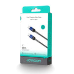 JOYROOM S-A42 สายชาร์จข้อมูลซีรีส์คริสตัลใส ชาร์จเร็ว ความยาว: 1.2m สาย Type-C เป็น Type-C, Type-C เป็น 8 Pin, USB เป็น Type-C, USB เป็น 8 Pin