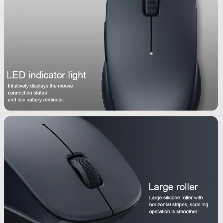 เมาส์ไร้สาย Bluetooth สองโหมด 1200DPI แท้จาก Xiaomi XMSMSB01YM 2, XMSMSB01YM