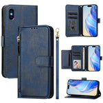 เคสหนังโทรศัพท์แบบกระเป๋าใส่บัตรหลายช่องพร้อมซิป สำหรับ iPhone 11 Pro Max, iPhone 11, iPhone 11 Pro, iPhone X / XS, iPhone XR, iPhone XS Max, iPhone 8 Plus / 7 Plus