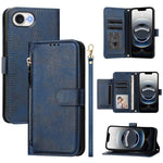 เคสโทรศัพท์หนังแบบกระเป๋าซิปพร้อมช่องใส่บัตรหลายช่อง สำหรับ iPhone 17e / 16e, สำหรับ iPhone 17 Pro Max, สำหรับ iPhone 17 Pro, สำหรับ iPhone 17, สำหรับ iPhone Air, สำหรับ iPhone 16 Pro Max, สำหรับ iPhone 16 Pro, สำหรับ iPhone 16 Plus