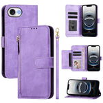เคสโทรศัพท์หนังแบบกระเป๋าซิปพร้อมช่องใส่บัตรหลายช่อง สำหรับ iPhone 17e / 16e, สำหรับ iPhone 17 Pro Max, สำหรับ iPhone 17 Pro, สำหรับ iPhone 17, สำหรับ iPhone Air, สำหรับ iPhone 16 Pro Max, สำหรับ iPhone 16 Pro, สำหรับ iPhone 16 Plus