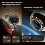 นาฬิกาอัจฉริยะ T7 ขนาด 1.508 นิ้ว 4G LTE ระบบ Android 10, 6GB+128GB, MTK6762 Octa Core, รองรับการวัดอัตราการเต้นหัวใจ / ปริมาณออกซิเจนในเลือด