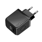 ที่ชาร์จเร็ว M167 PD 20W Type-C และ USB QC 3.0 ปลั๊ก EU, ปลั๊ก US