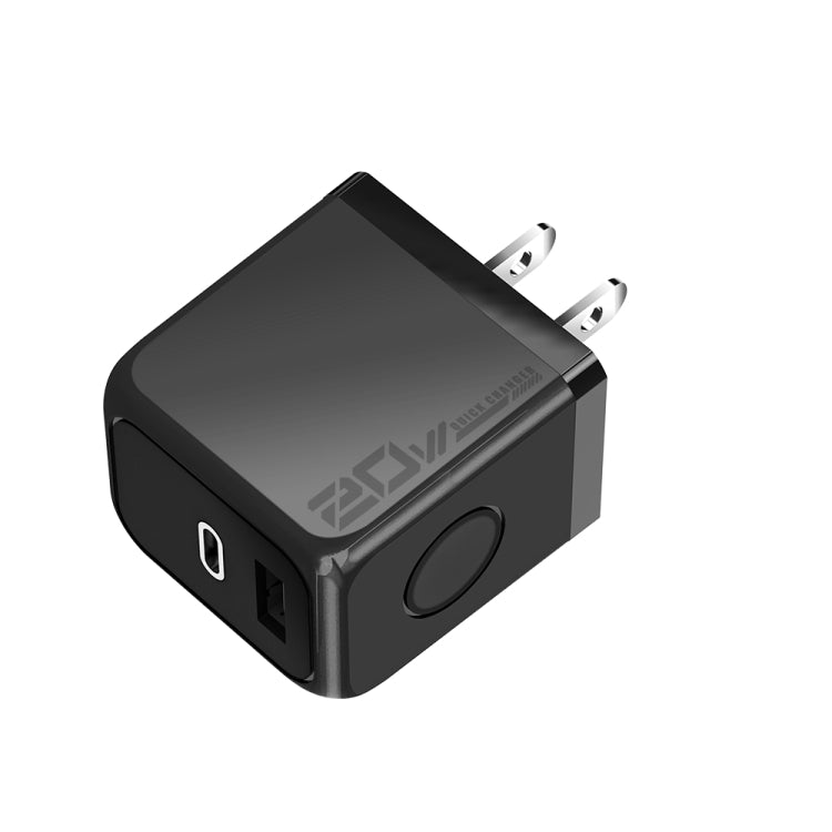 ที่ชาร์จเร็ว M167 PD 20W Type-C และ USB QC 3.0 ปลั๊ก EU, ปลั๊ก US