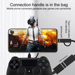 อะแดปเตอร์ OTG 3 in 1 ตัวเมีย USB เป็น Micro USB, Type-C, 8 พิน ตัวผู้