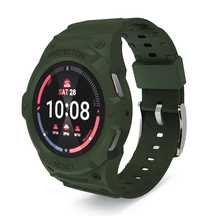 สายรัดนาฬิกา TPU แบบบูรณาการ สำหรับ Samsung Galaxy Watch 7 44mm, สำหรับ Samsung Galaxy Watch 7 40mm