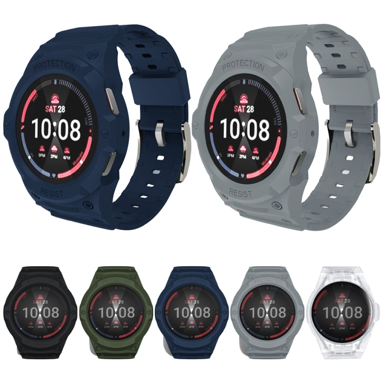 สายรัดนาฬิกา TPU แบบบูรณาการ สำหรับ Samsung Galaxy Watch 7 44mm, สำหรับ Samsung Galaxy Watch 7 40mm