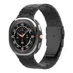 สายรัดนาฬิกาไทเทเนียมบริสุทธิ์หัวเข็มขัดนิรภัย สำหรับ Samsung Galaxy Watch Ultra / Ultra 2025, สำหรับ Samsung Galaxy Watch8 / Watch8 Classic