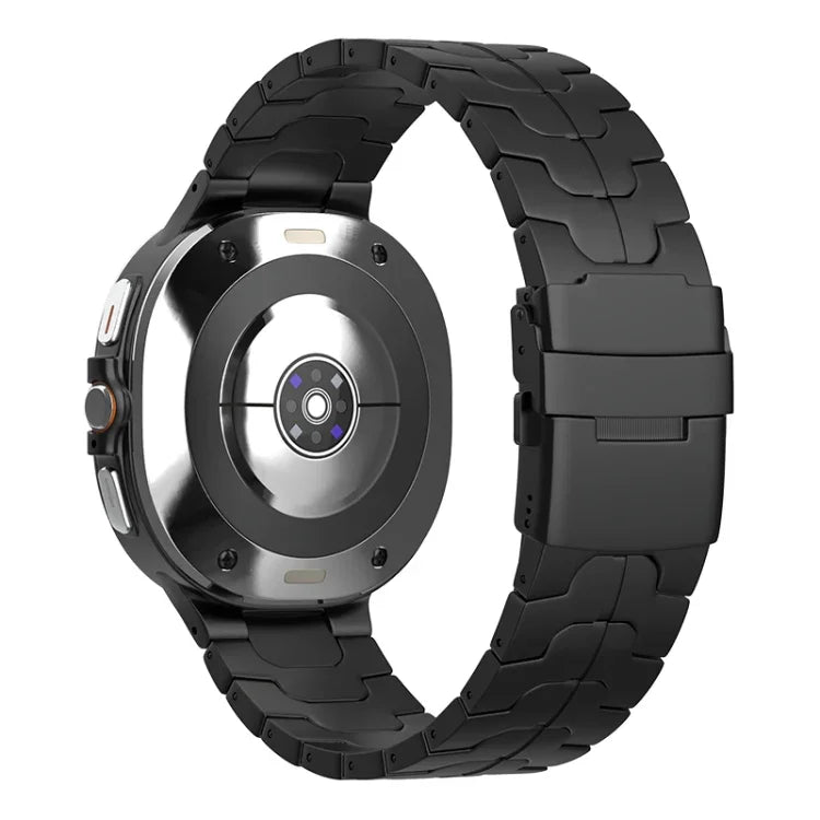สายรัดนาฬิกาไทเทเนียมบริสุทธิ์หัวเข็มขัดนิรภัย สำหรับ Samsung Galaxy Watch Ultra / Ultra 2025, สำหรับ Samsung Galaxy Watch8 / Watch8 Classic