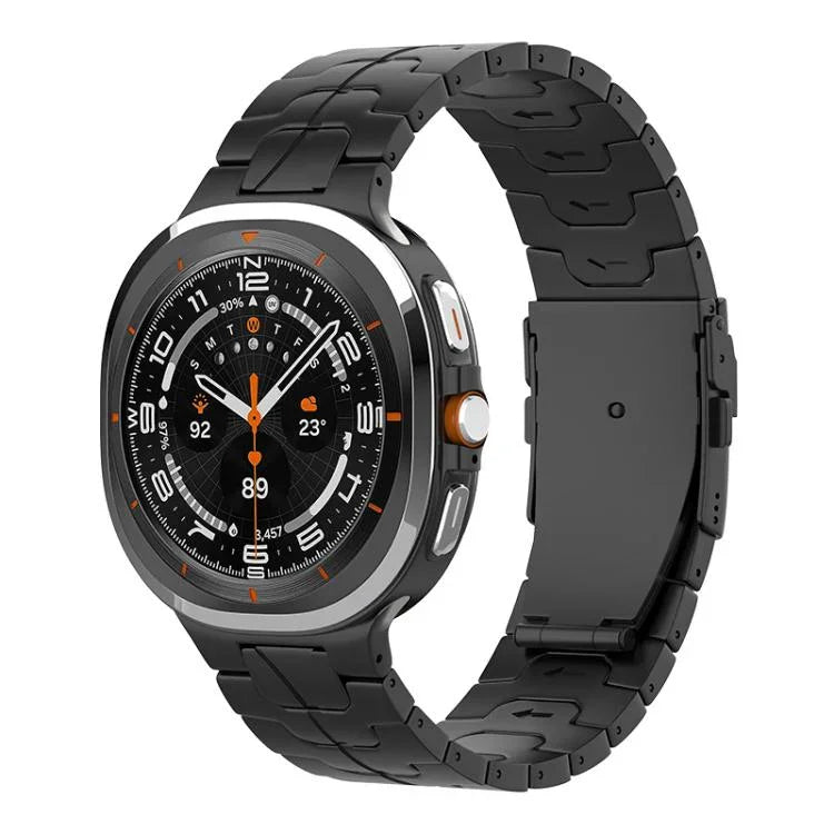สายรัดนาฬิกาไทเทเนียมบริสุทธิ์หัวเข็มขัดนิรภัย สำหรับ Samsung Galaxy Watch Ultra / Ultra 2025, สำหรับ Samsung Galaxy Watch8 / Watch8 Classic