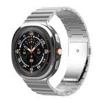 สายรัดนาฬิกาไทเทเนียมบริสุทธิ์หัวเข็มขัดแบนเม็ดเดียว สำหรับ Samsung Galaxy Watch Ultra / Ultra 2025, สำหรับ Samsung Galaxy Watch8 / Watch8 Classic