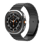 สายรัดนาฬิกาไทเทเนียมบริสุทธิ์หัวเข็มขัดแบนเม็ดเดียว สำหรับ Samsung Galaxy Watch Ultra / Ultra 2025, สำหรับ Samsung Galaxy Watch8 / Watch8 Classic