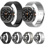 สายรัดนาฬิกาไทเทเนียมบริสุทธิ์หัวเข็มขัดแบนเม็ดเดียว สำหรับ Samsung Galaxy Watch Ultra / Ultra 2025, สำหรับ Samsung Galaxy Watch8 / Watch8 Classic