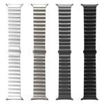 สายรัดนาฬิกาไทเทเนียมบริสุทธิ์หัวเข็มขัดแบนเม็ดเดียว สำหรับ Samsung Galaxy Watch Ultra / Ultra 2025, สำหรับ Samsung Galaxy Watch8 / Watch8 Classic